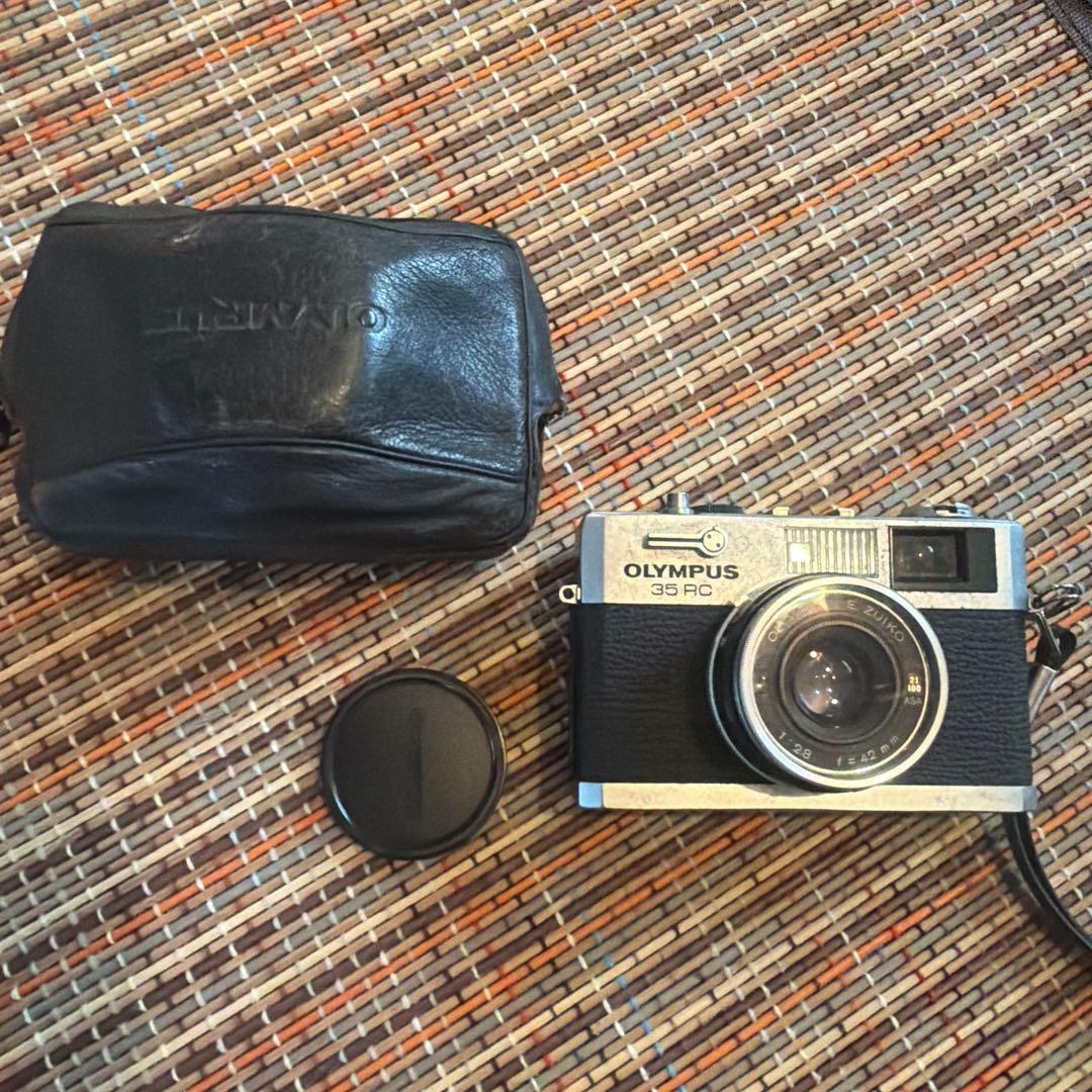 Olympus 35 RC フィルムカメラ レザーケース付き