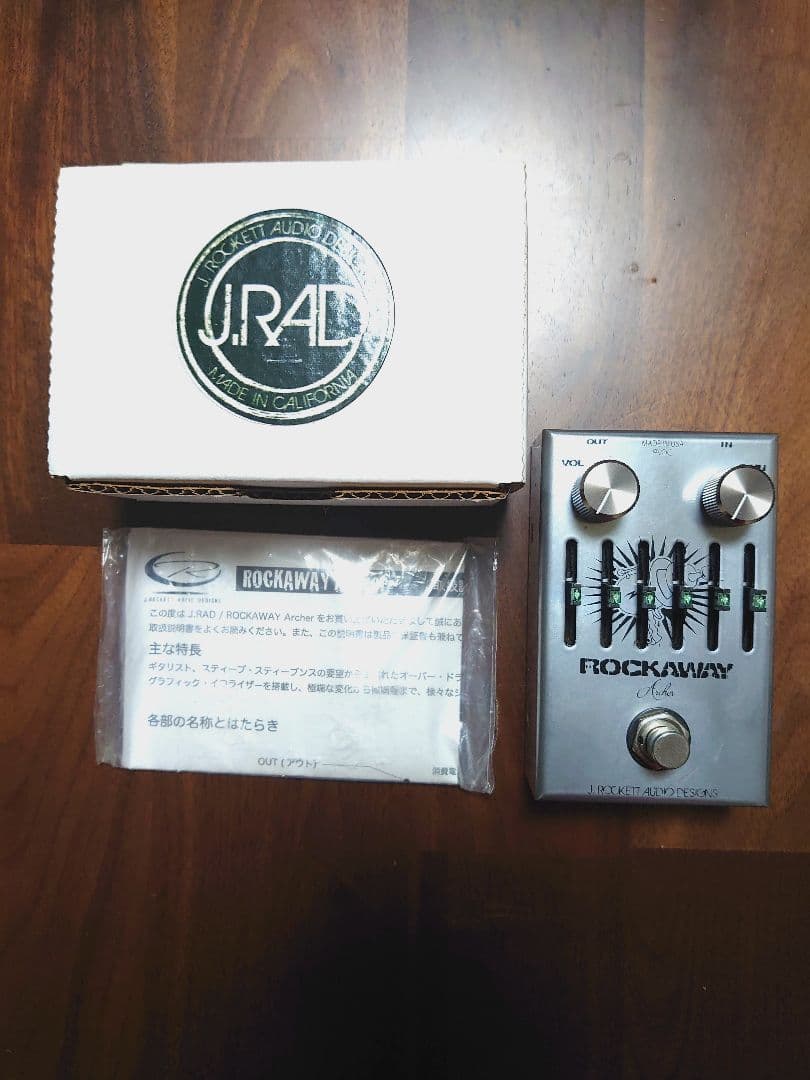 オーバードライブ+イコライザー ROCKAWAY