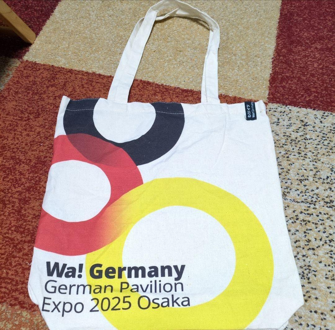 【レア】大阪関西万博2025　ドイツ館　バッグ　タオル　バッチ　ノートセット