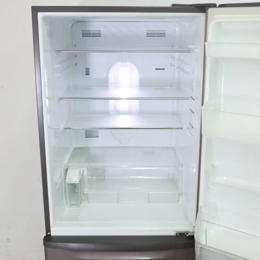 パナソニック 315L 3ドア 冷蔵庫 NR-C32HM-T 自動製氷付き