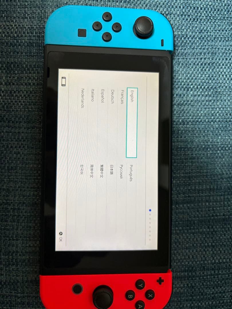 Nintendo Switch 青/赤 本体