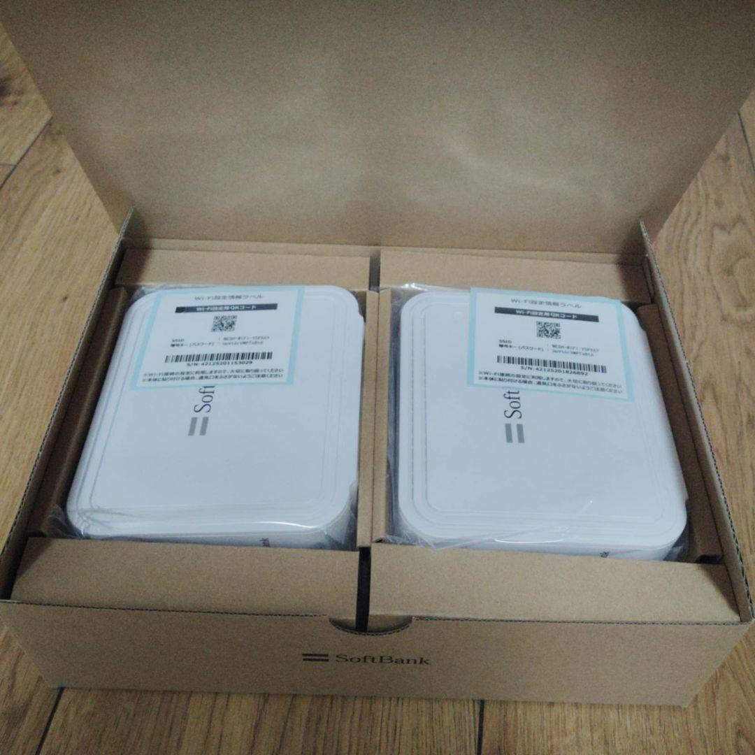 SoftBank メッシュWi-Fiルーター 2台セット