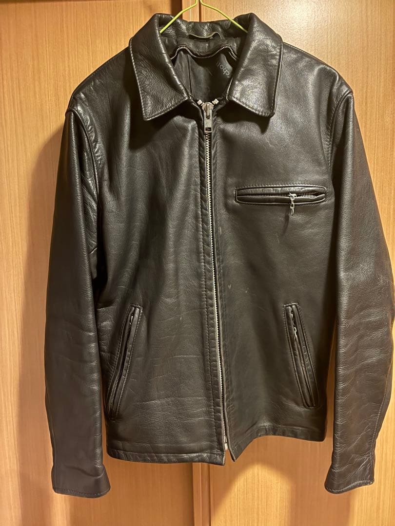 シングルレザージャケット　ショット