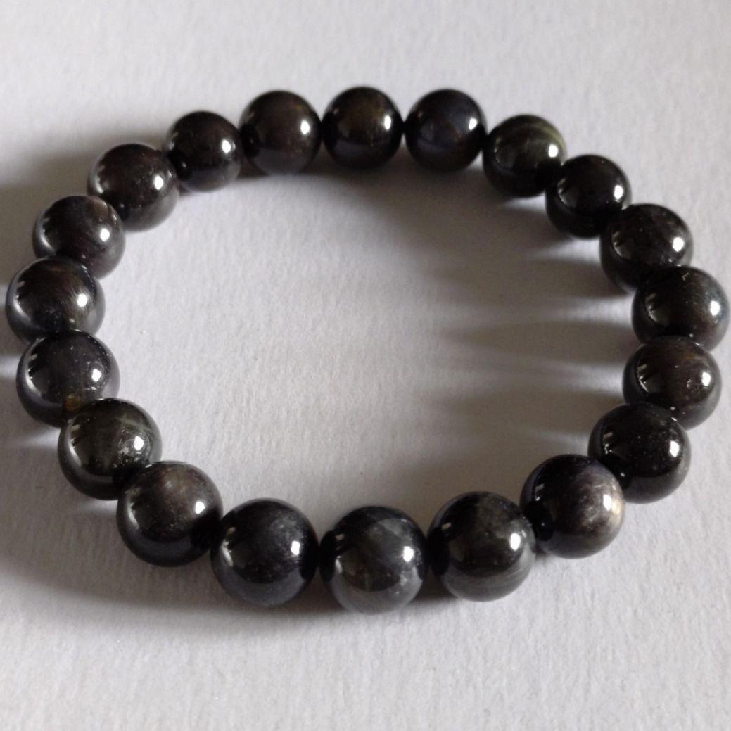 【9月SALE】ブラックスター サファイア ブレスレット 天然石 パワーストーン