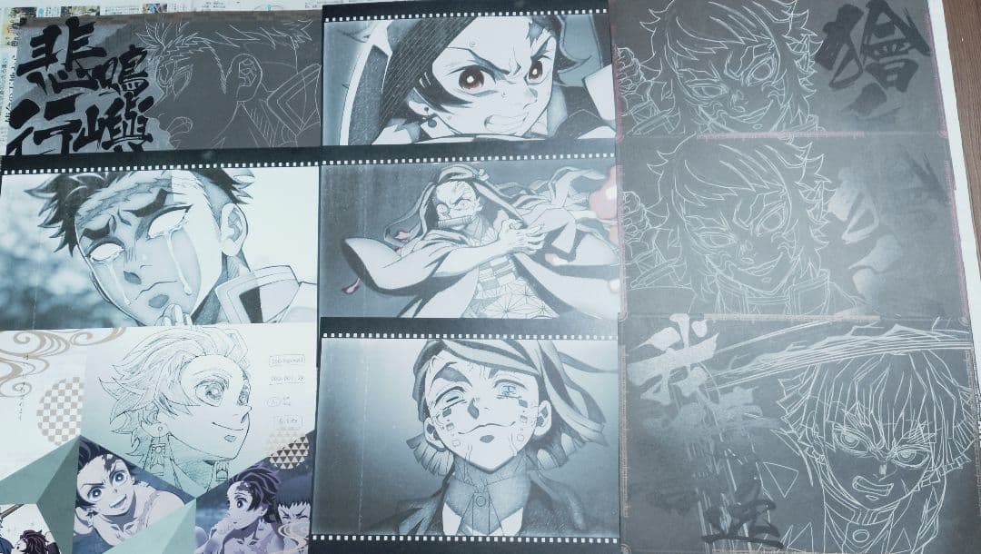 鬼滅の刃　カフェ　ダイニング　ランチョンマット54枚まとめ売り　童磨.煉獄　他