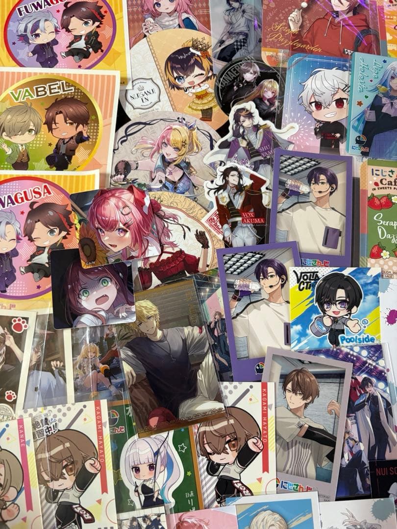 アニメグッズ にじさんじ　紙類　紙雑貨　大量　まとめ売り