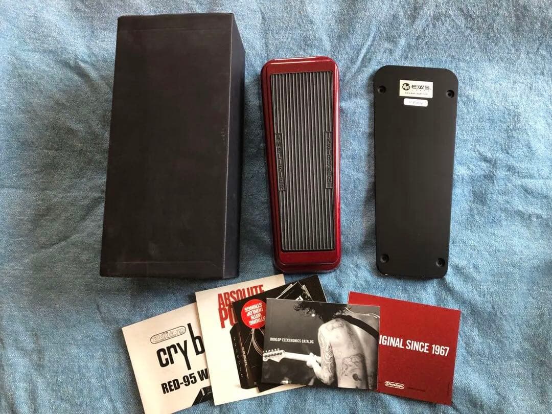 おまけ付き　Jim Dunlop cry baby GCB-95限定レッド