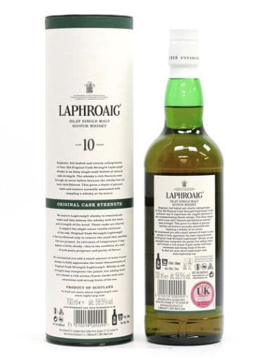 【新品・未開封】ラフロイグ 10年 オリジナルカスクストレングス バッチ 016