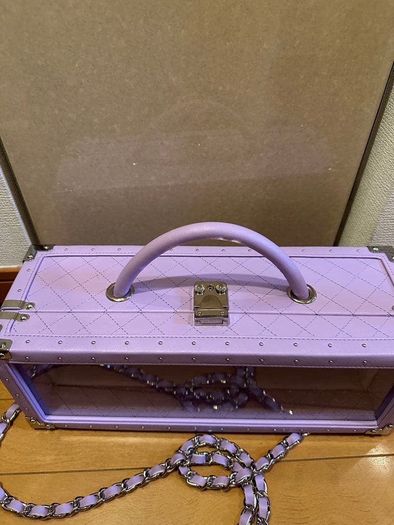 限定カラー紫ドゥミセック エンジェル レザー