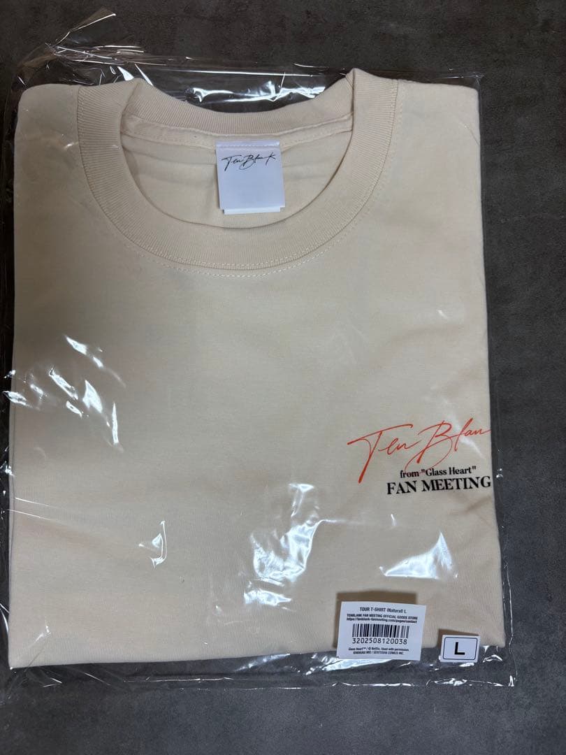 L TENBLANK Tシャツ ベージュ　グラスハート　佐藤健　町田啓太　志尊淳
