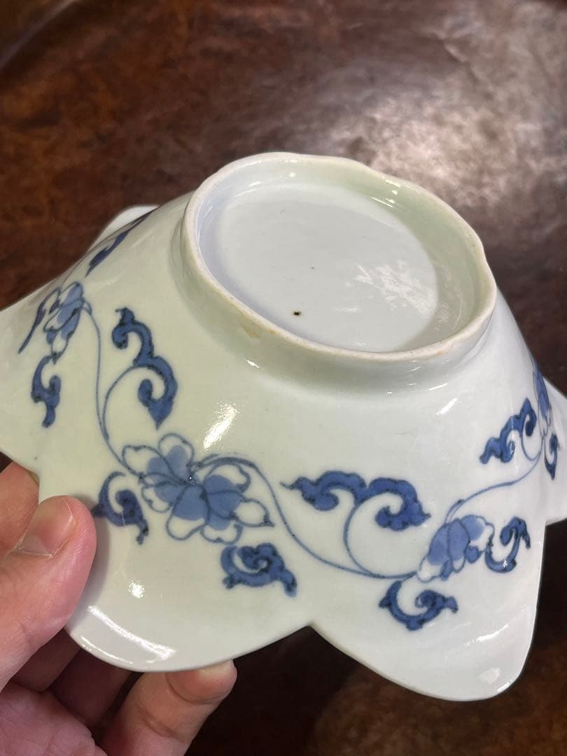 古伊万里　蝶　唐草　無傷完品　蛸唐草　花唐草　藍九谷　柿右衛門　染付