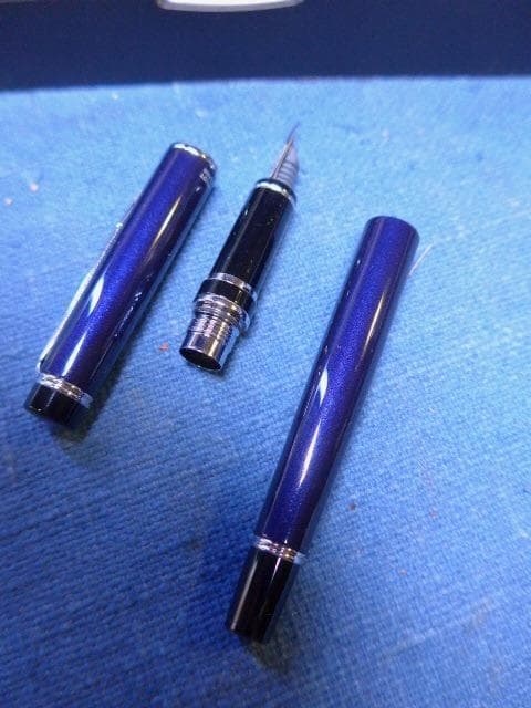 マニア向け　パイロット グランディー／14 K ブルー 文部科学省バージョン