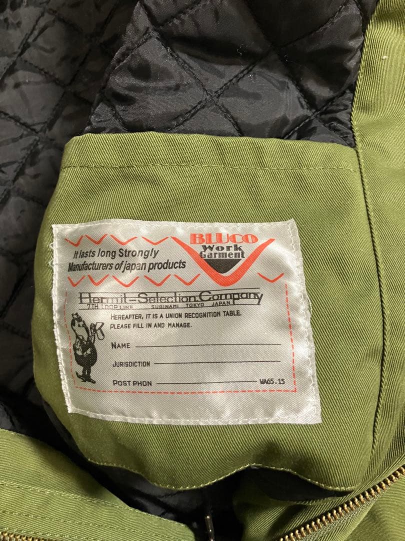 ブルコ　アウター　カーキ　XLサイズ