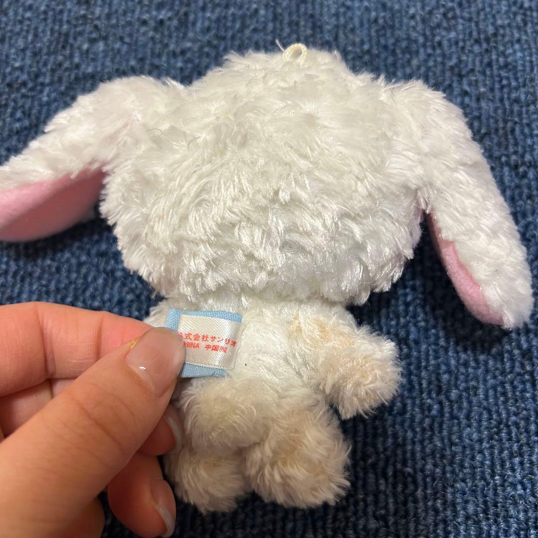 【希少レア】シュガーバニーズ　しろうさ　マスコット　2005年　サンリオ