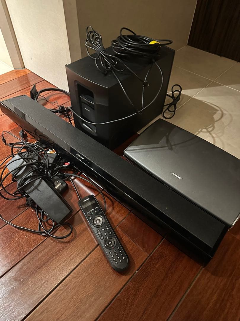 Bose SoundTouch サウンドバー、ウーハー、付属品