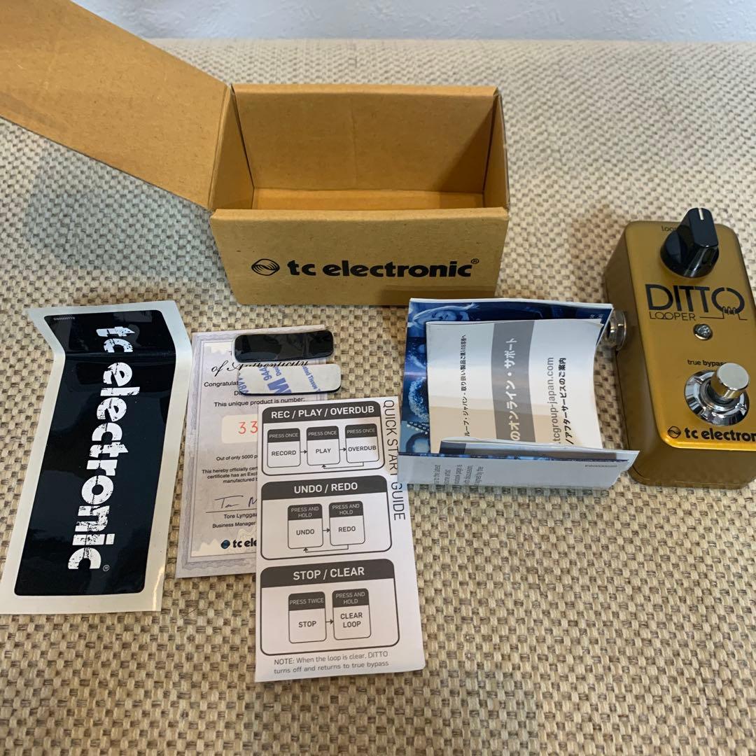 tc electronic / DITTO LOOPER 限定ゴールド