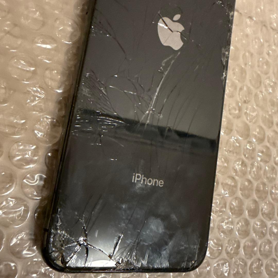【背面割れあり】iPhoneX 256GB