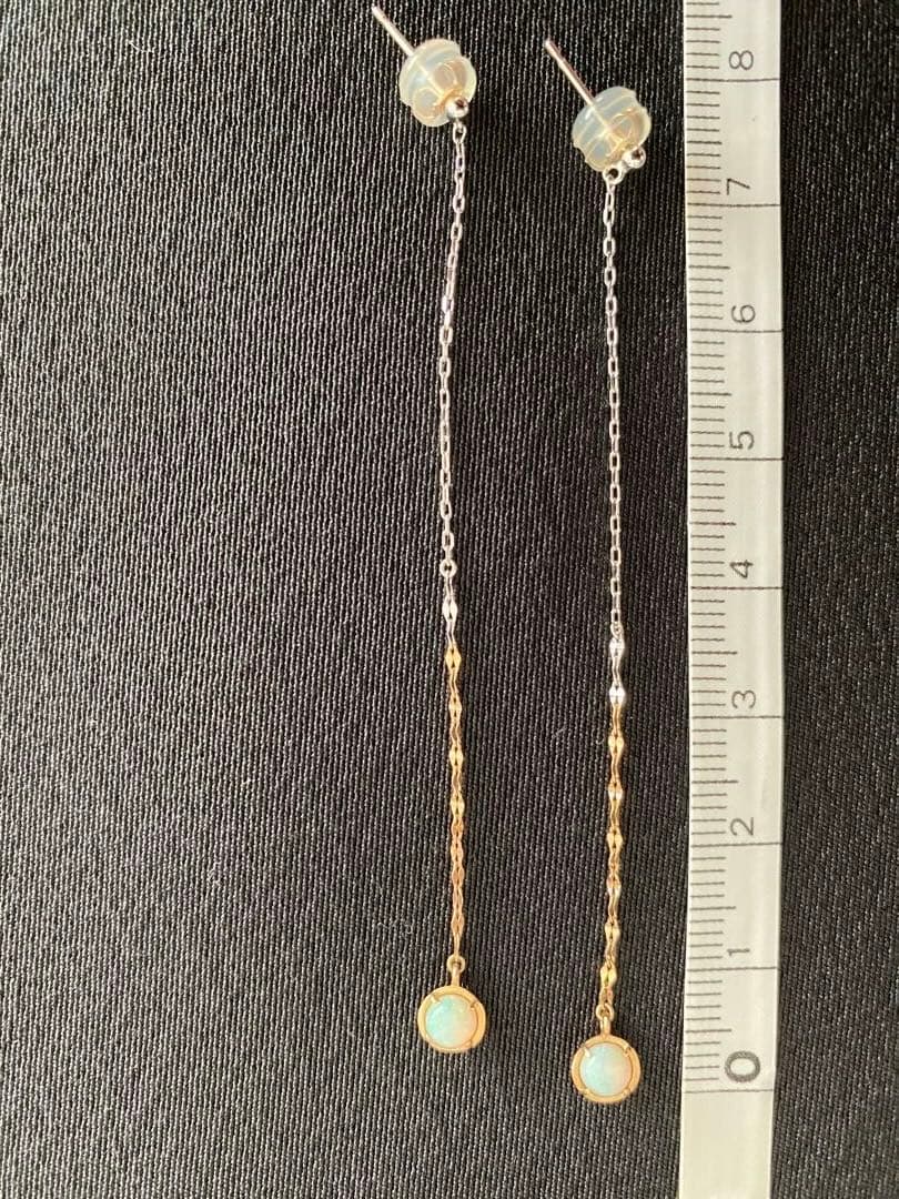 10Kオパールピアス