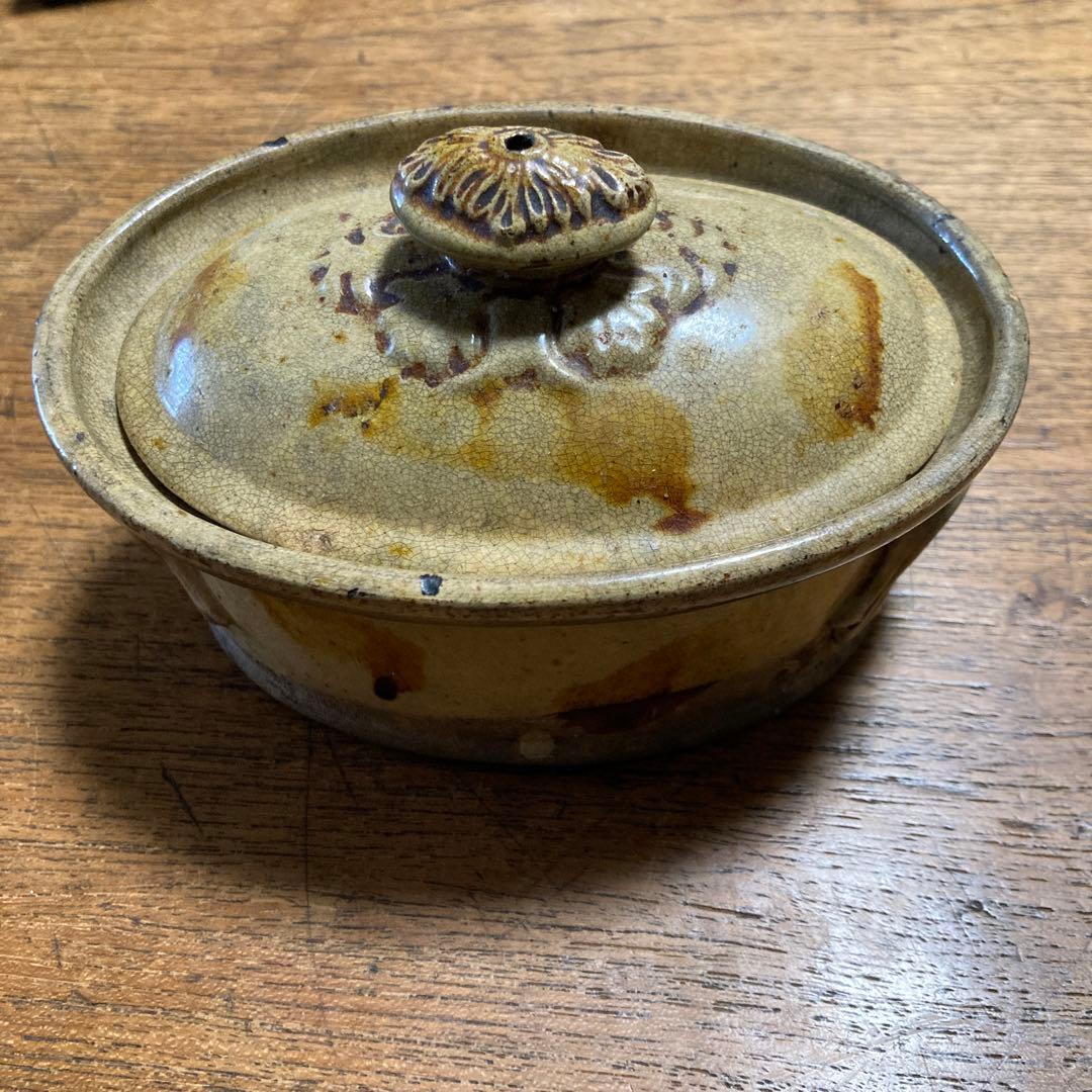 フランスアンティーク　テリーヌポット