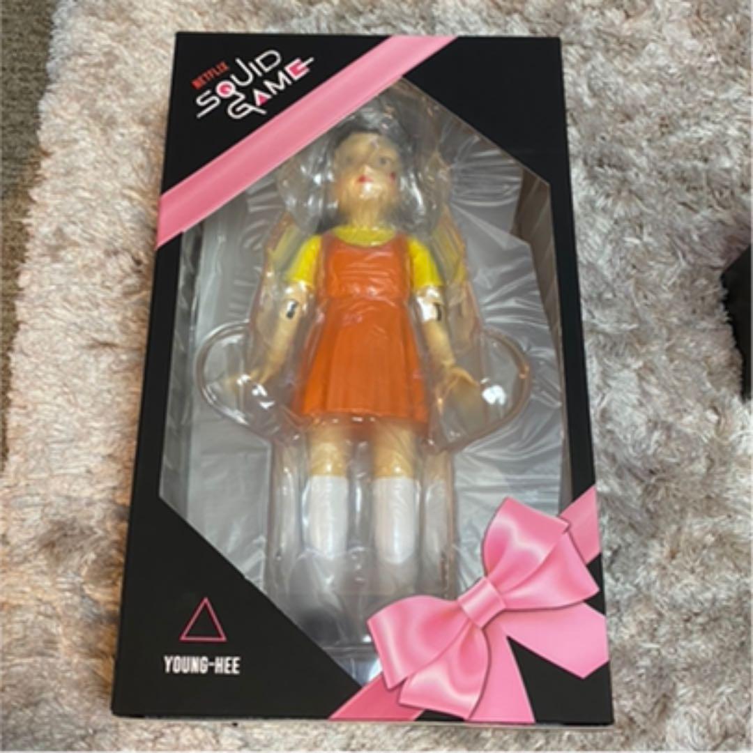 FWENCLUB Netflix イカゲーム ヨンヒ 人形 Squid Game