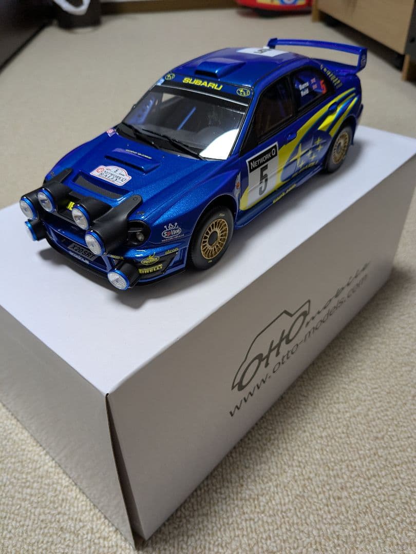 OTTOmobile 1/18 スバル インプレッサ ＷＲＣ モンテカルロ