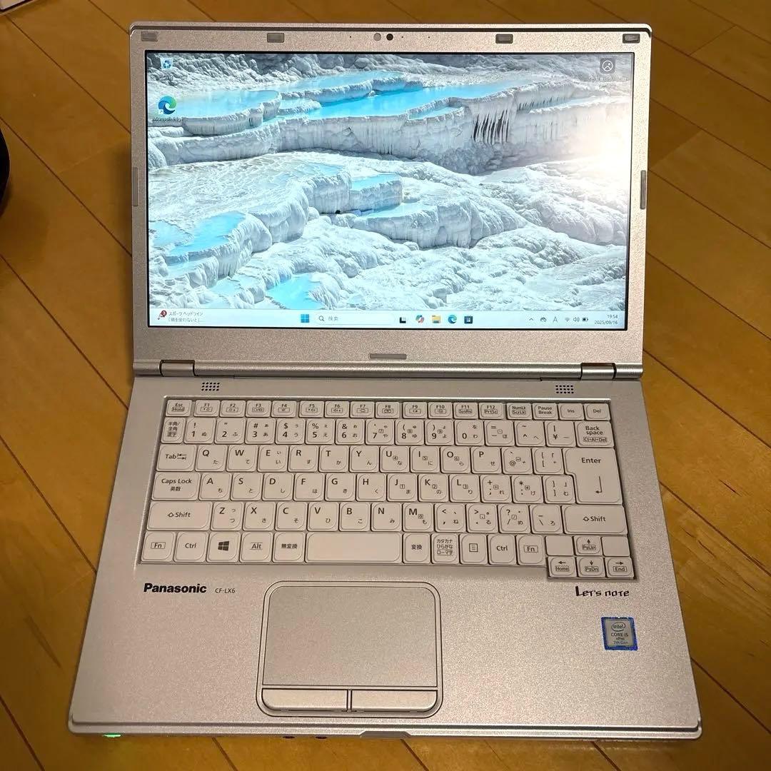 Let’s note CF-LX6 i5-7300U 8GB Win11Pro