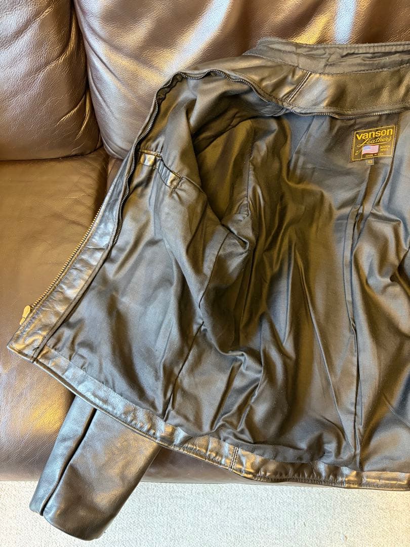 【希少美品】VANSON バンソン モデルB サイズ42
