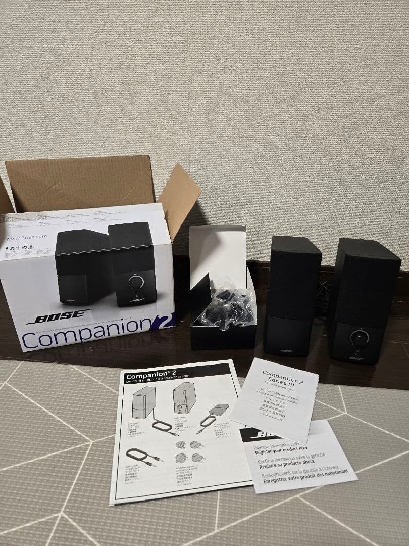 Bose Companion 2 Series III PCスピーカー ブラック