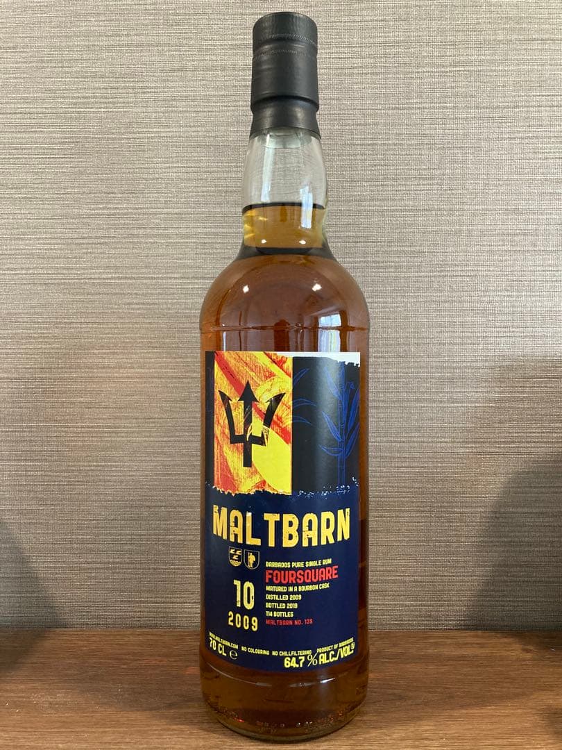 モルトバーン　フォースクエア2009 10年　700ml 64.7%