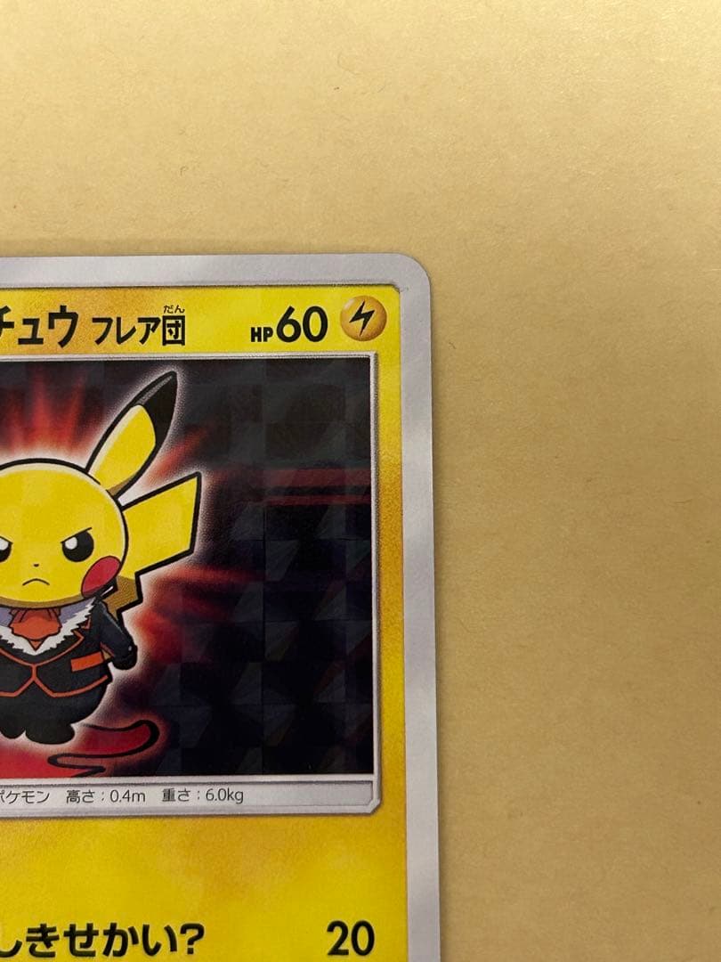 ボスごっこ　ピカチュウ フレア団