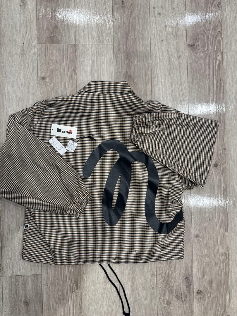 NAPTIME コーチジャケット　チェック柄　値下げしました！！