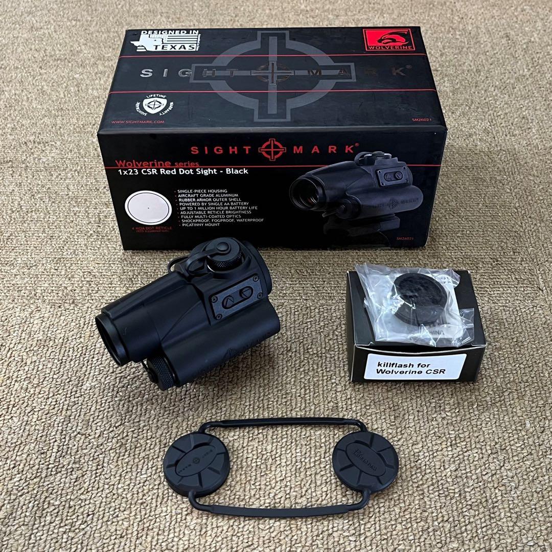 サイトマーク●SIGHTMARK 1x23CSRドットサイトSM26021●NV