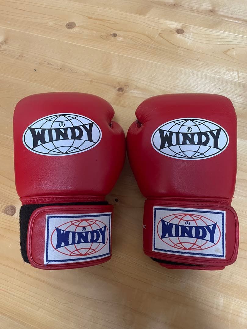 WINDY ボクシンググローブ 赤