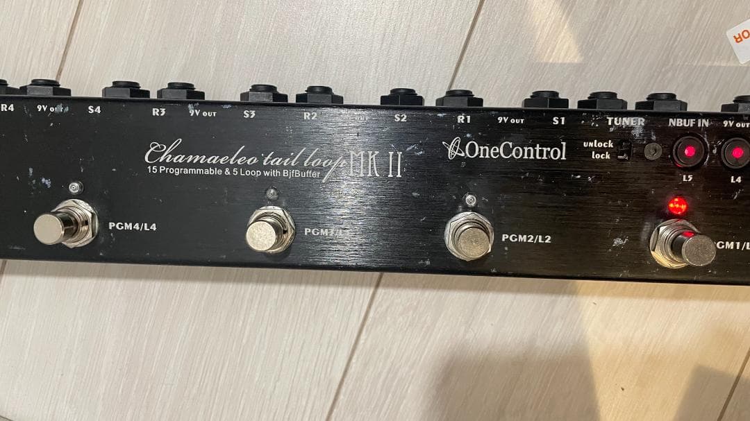 ギター One Control Chameleon Tail Loop MK II
