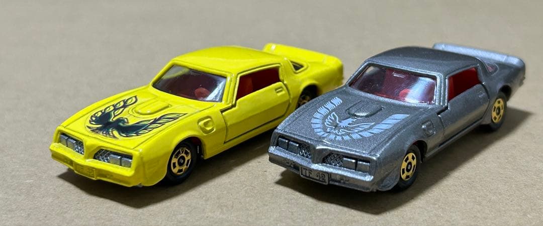 トミカ ポンティアック ファイアーバード トランザム 2台セット