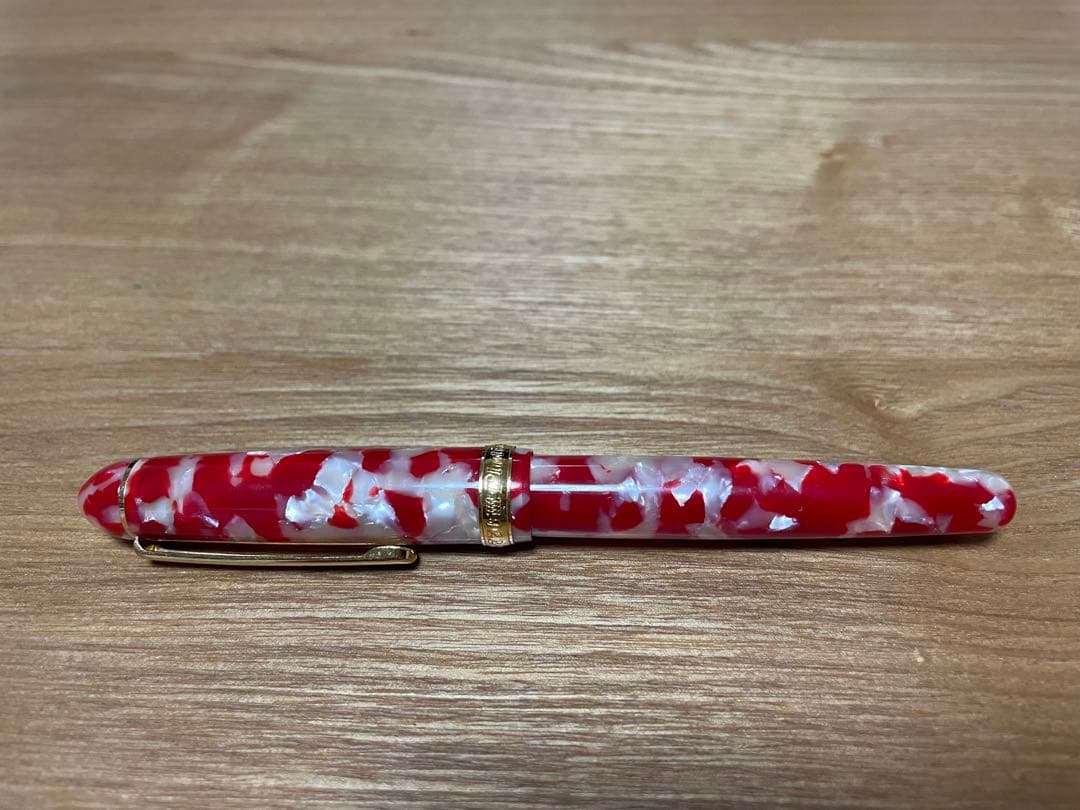 プラチナ万年筆 #3776 センチュリー セルロイド　キンギョ