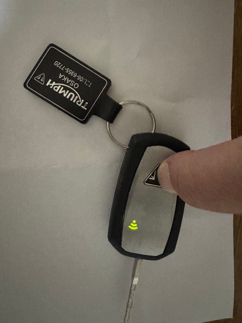 のんさんし専用 トライアンフ　 キーレスエントリー