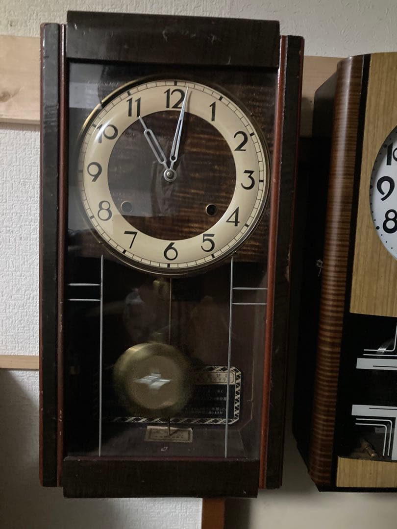 AKマーク 栄計舎 チンチャン時計 稼働中