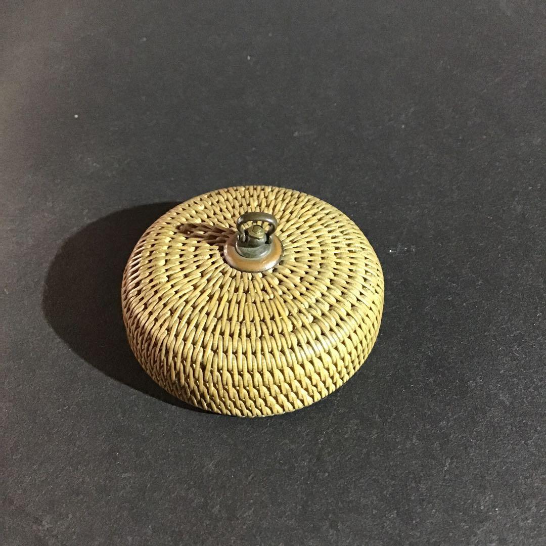 根付　　　編傘　　江戸期