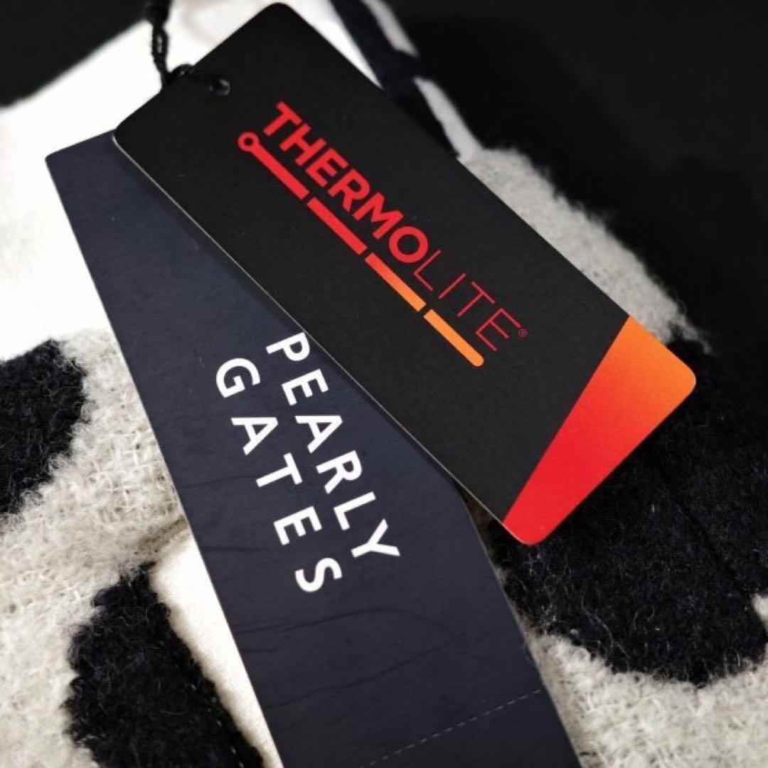 【PEARLY GATES】秋冬 ドット柄 THERMOLITE スカート1番M