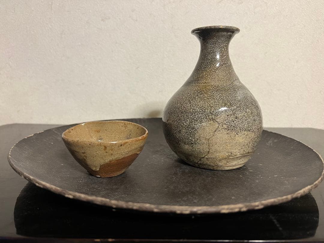 繭盆 銀山盆 矢部盆 朽木盆 木地盆 日本酒 酒器 酒盃 徳利 骨董 古美術