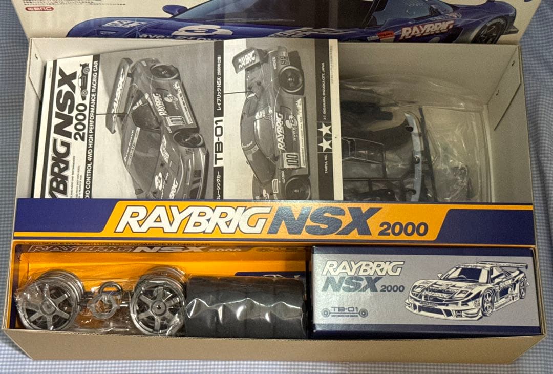 タミヤ★RAYBRIG／レイブリックNSX 2000年仕様1/10 TB-01