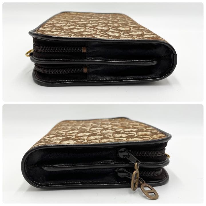 極美品 クリスチャンディオール トロッター ショルダーバッグ 2way CD金具