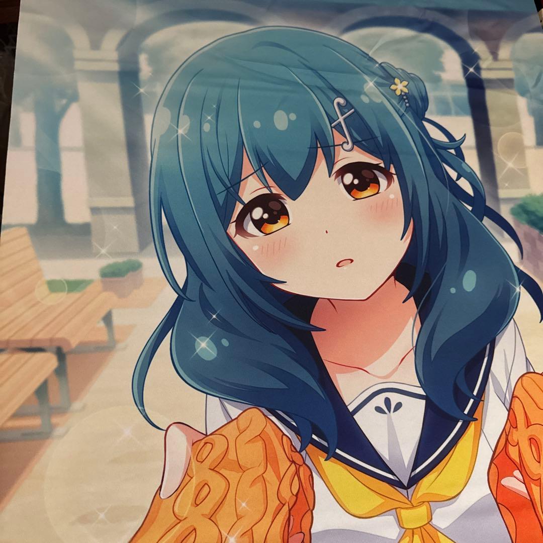 バトルガールハイスクール　国枝詩穂　描き下ろしタペストリー