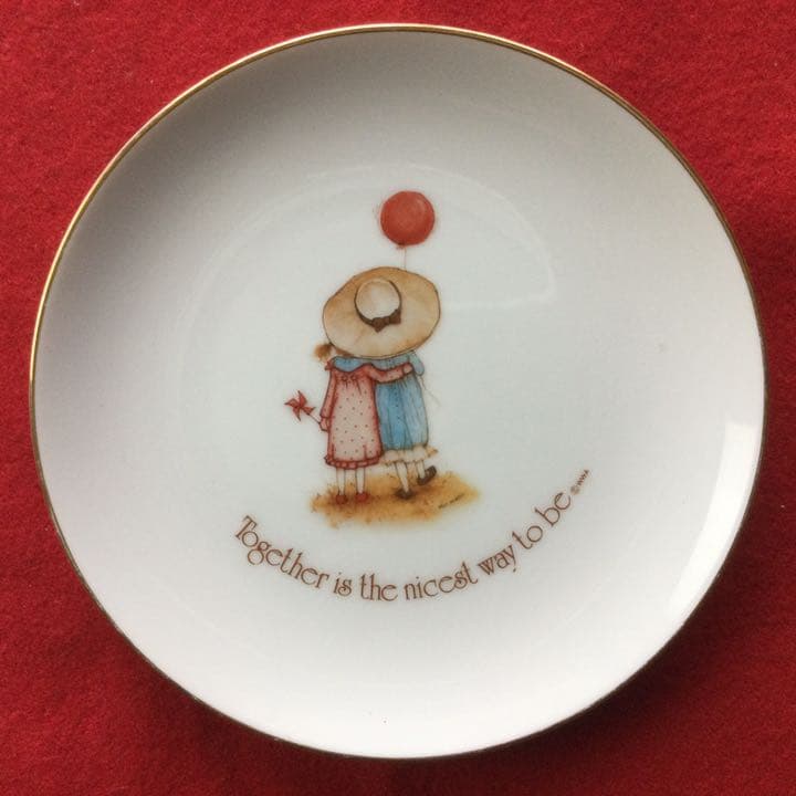 飾皿 米国 アンティークモール購入 陶磁器 プレート ラスティングメモリーズ