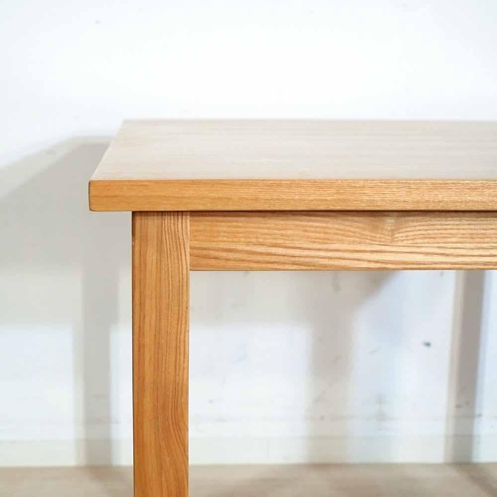 無印良品/MUJI タモ材 ダイニングテーブル 80cm ZR24356