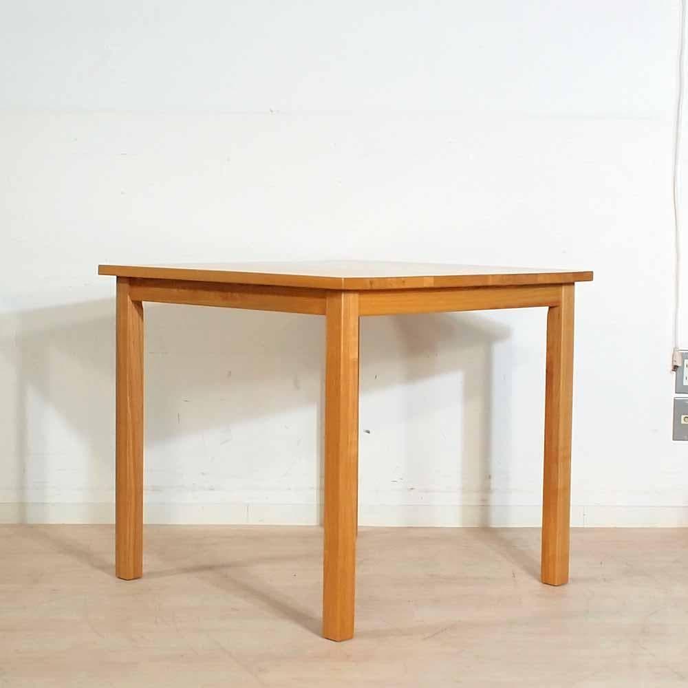 無印良品/MUJI タモ材 ダイニングテーブル 80cm ZR24356