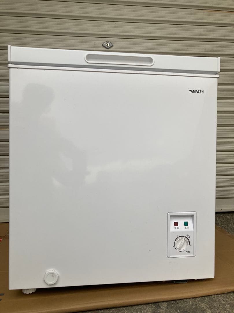 冷凍庫 YAMAZEN 66L YF-C70(W) 上開き