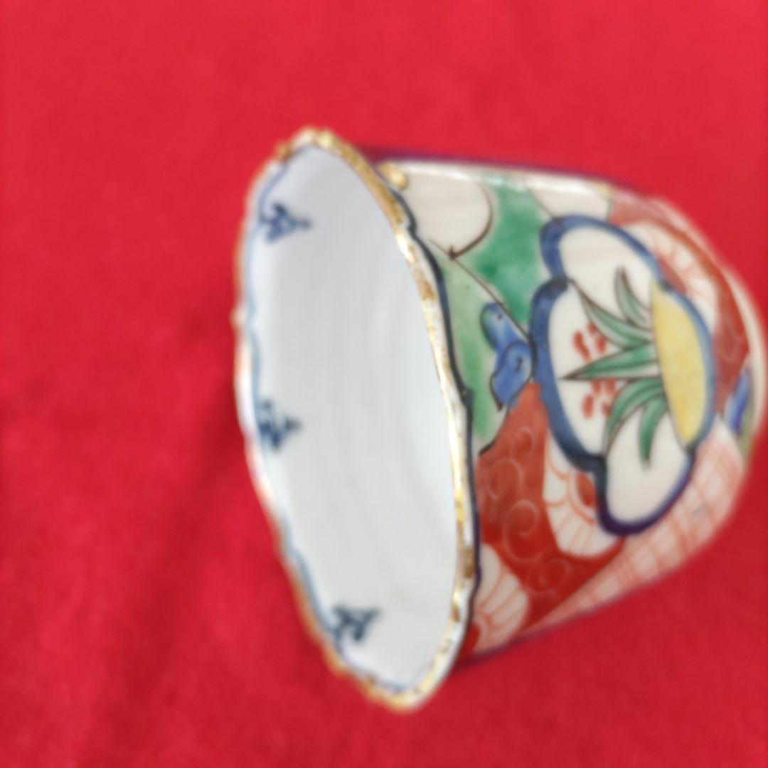 古伊万里　蕎麦猪口　D334