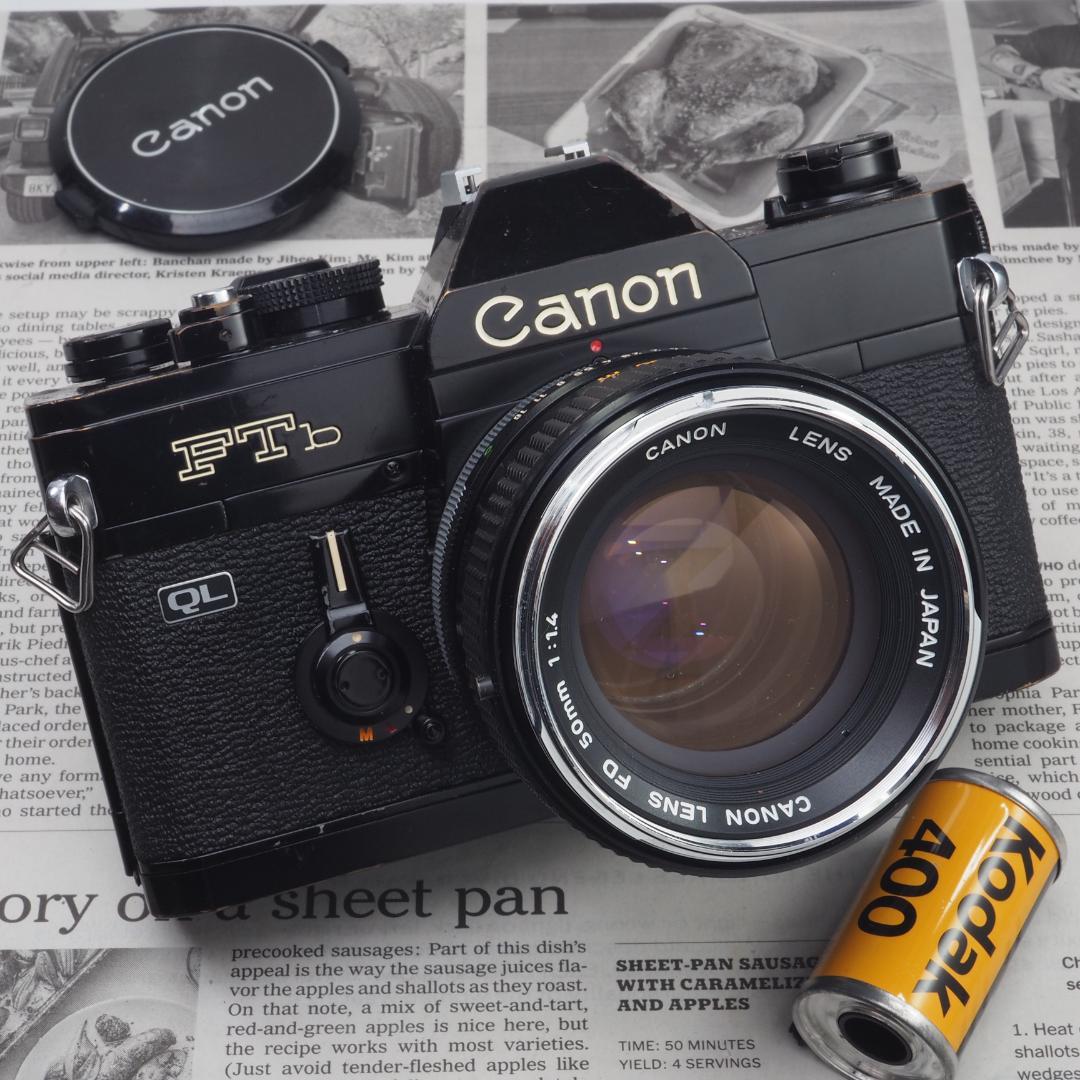 キャノン Canon FTb-N ブラック & FD 50mm F1.4 #20